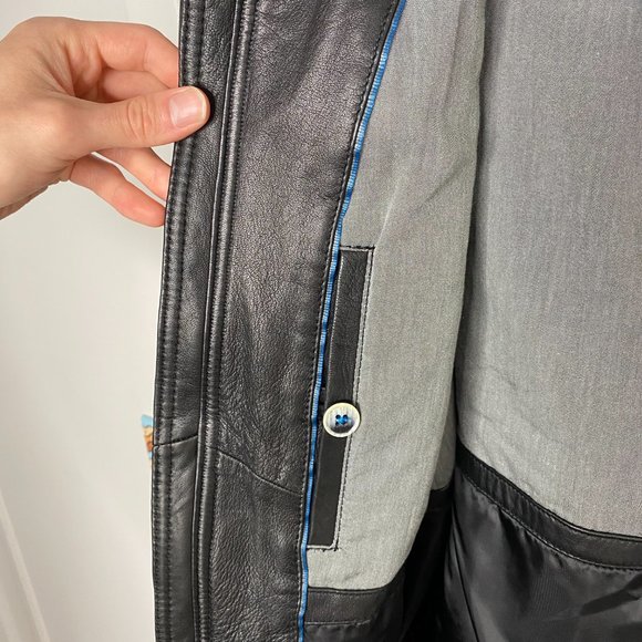 Hugo Boss Lambskin Leather Jacket - Picture 6 of 8